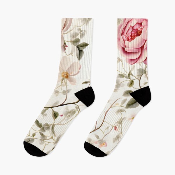 Item preview, Delicate roses and wildflowers intertwined with vines designed and sold by Zilpa’s Prints.