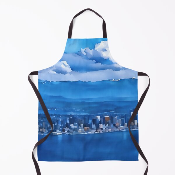 Item preview, Seattle Cascade Mountain View (Watercolor) designed and sold by flyscenicair.