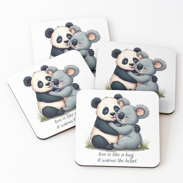 Item preview, Love is like a hug designed and sold by likeforcode.