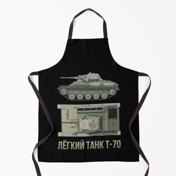 Item preview, T-70 WW2 Russian Light Tank Color Illustration Diagrams designed and sold by MilitaryMart.