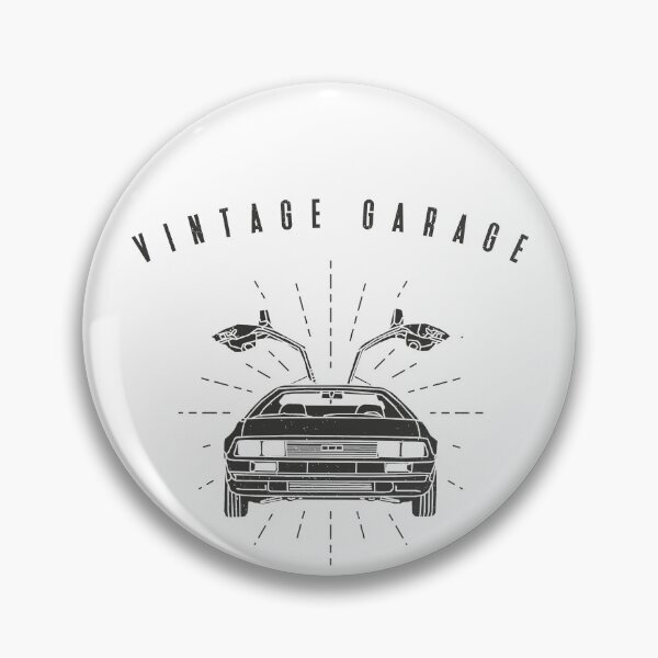 Item preview, Vintage Garage - DMC 12 designed and sold by UPPrints.