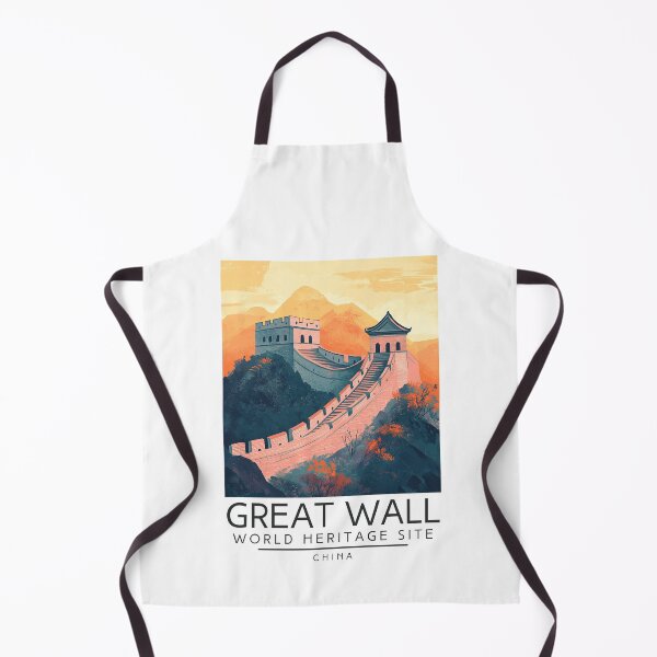 Item preview, A Vintage Travel Poster of The Great Wall of China - China designed and sold by GoodOldVintage.