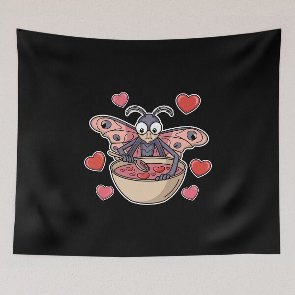 Item preview, Please Leave Me Alone I Am Eating Soup - Valentine's Mothman designed and sold by GRABAPSHOP.