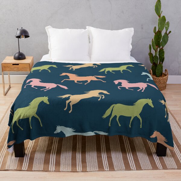 Aperçu de l'œuvre Motif de chevaux de luxe créée et vendue par newburyboutique.