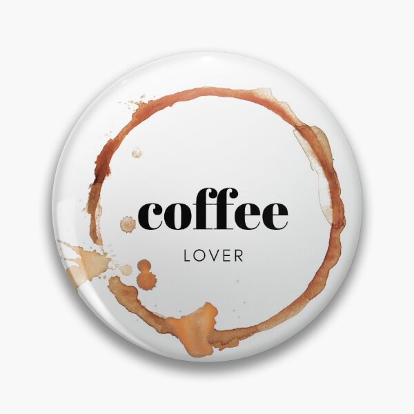 Item preview, Coffee lover with aesthetic and minimalist coffee stain designed and sold by ElizabethCoelho.
