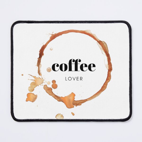 Item preview, Coffee lover with aesthetic and minimalist coffee stain designed and sold by ElizabethCoelho.