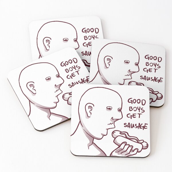 Item preview, GOOD BOY GET SAUSAGE designed and sold by --R--.