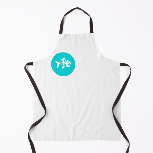 Item preview, predator fish inside a vibrant blue circle. designed and sold by Stylefishing.