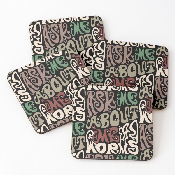Item preview, Ask Me About My Worms designed and sold by AlchemyColor.