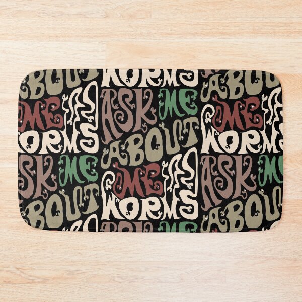Item preview, Ask Me About My Worms designed and sold by AlchemyColor.