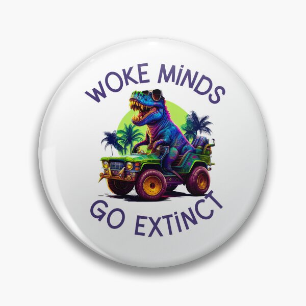 Item preview, Woke Minds Go Extinct - T Rex on a Monster Truck designed and sold by WigOutlet.