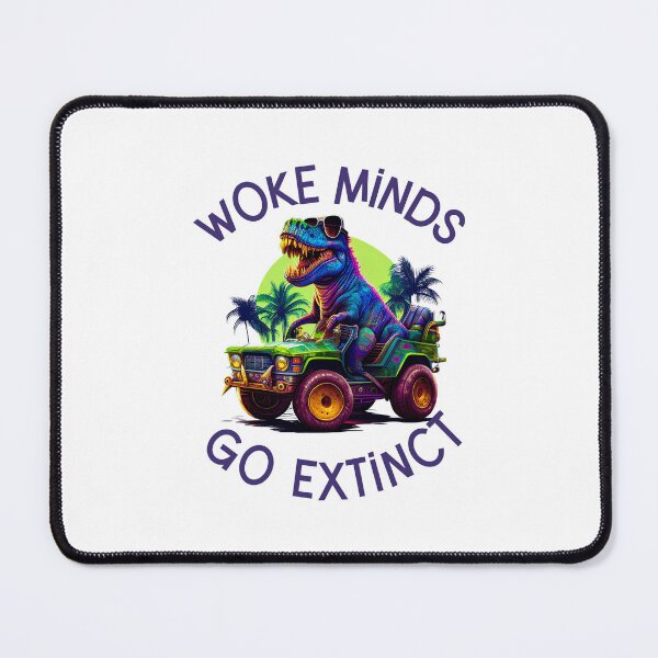 Item preview, Woke Minds Go Extinct - T Rex on a Monster Truck designed and sold by WigOutlet.
