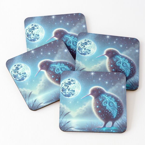 Item preview, Lovers of the Moon:  Celestial Kiwi  designed and sold by Josie1947.