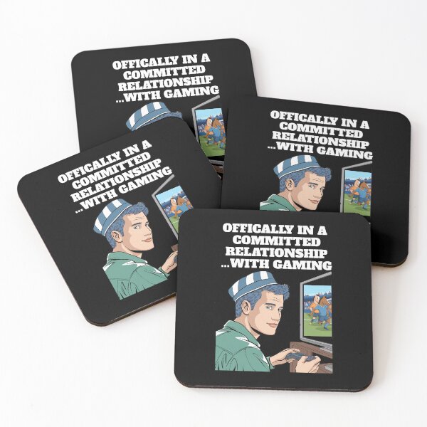 Item preview, Offically In A Committed Relationship...With Gaming Funny Quote designed and sold by signshirtz.