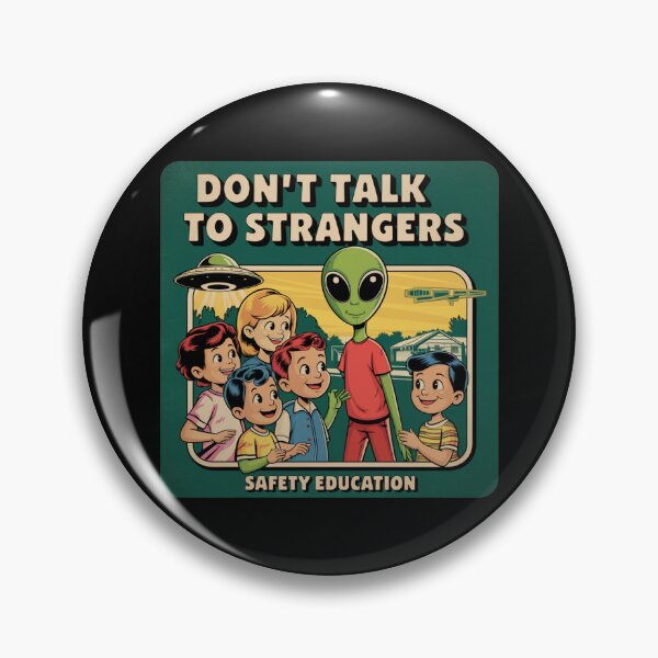 Item preview, Don't Talk To Strangers safety education designed and sold by Mateusz Majcherek.