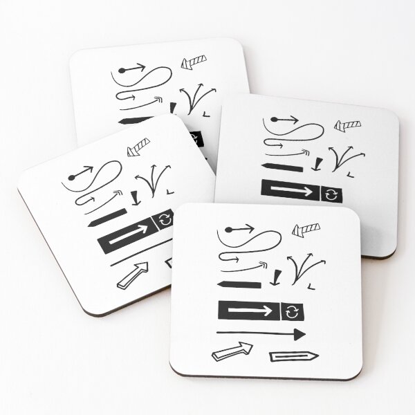 Item preview, Arrow Aesthetic: Black & White Minimalist Design designed and sold by RM-Journey.