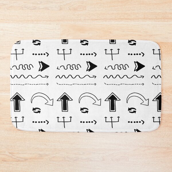 Item preview, Direction in Style: Simple Arrow Line Drawings designed and sold by RM-Journey.