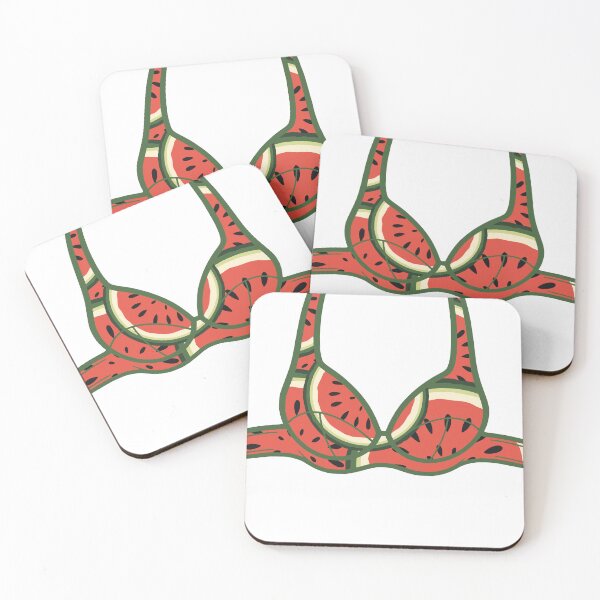 Item preview, Watermelon Bikini Top designed and sold by 2Blue-Dots.