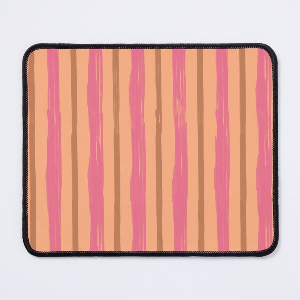 Item preview, Modern Textured Stripes Deliciousness Pink Tan Brown Peach  designed and sold by GenAumonier.