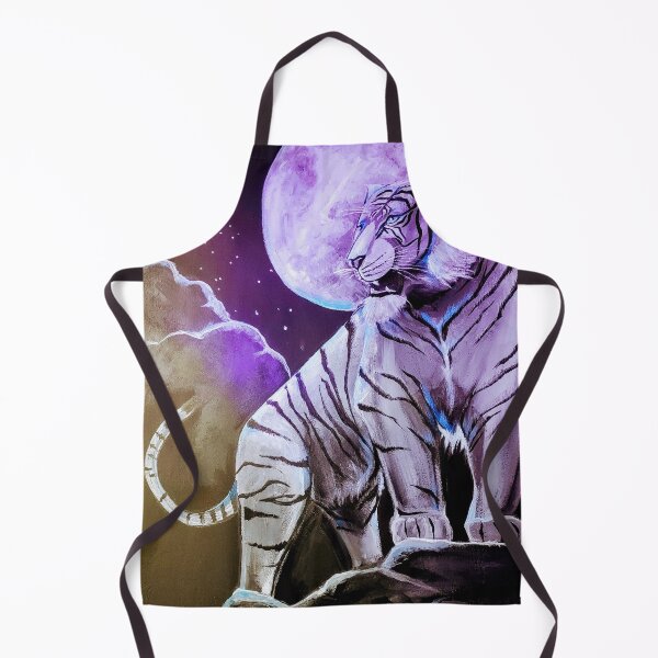 Item preview, White Tiger in the Moonlight designed and sold by CarviDesigns.
