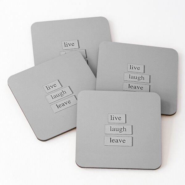 Item preview, Live Laugh Leave designed and sold by litsandgiggles.
