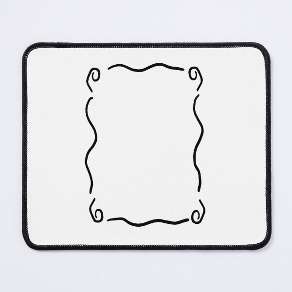 Item preview, Chic Lines: Black and White Minimalist Borders designed and sold by RM-Journey.