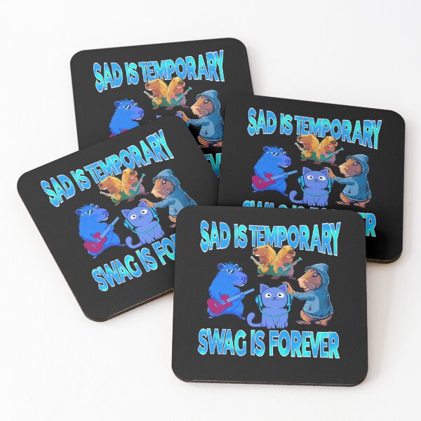 Item preview, Sad Is Temporary Swag Is Forever designed and sold by box-artshop.