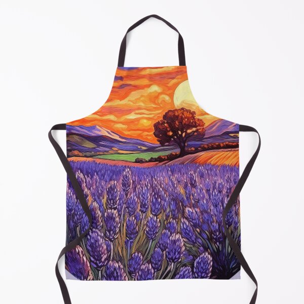 Item preview, Lavender Fields at Sunset designed and sold by jgvisualarts.