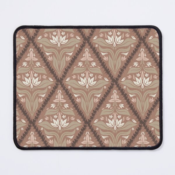 Item preview, Hand Painted Floral Diamond Textured Damask - Relaxed Elegance designed and sold by GenAumonier.