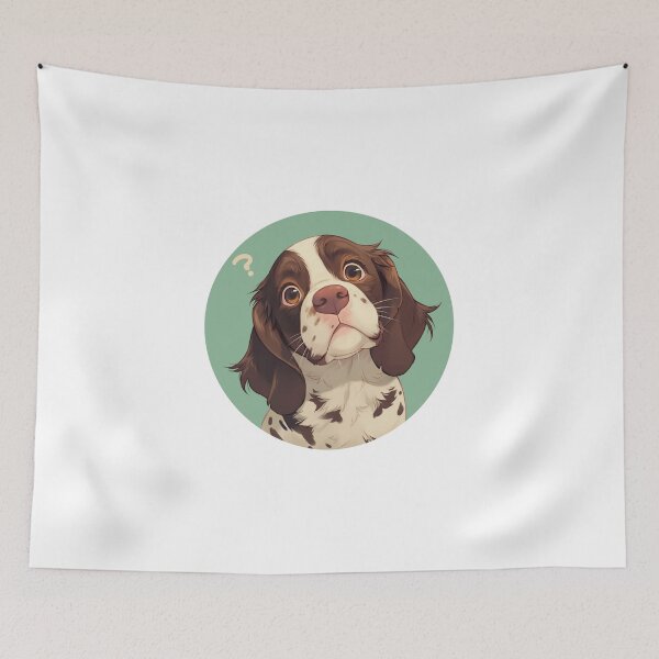 Item preview, Cute Small Munsterlander dog designed and sold by SMARTKIT  DESIGNAGENCY.