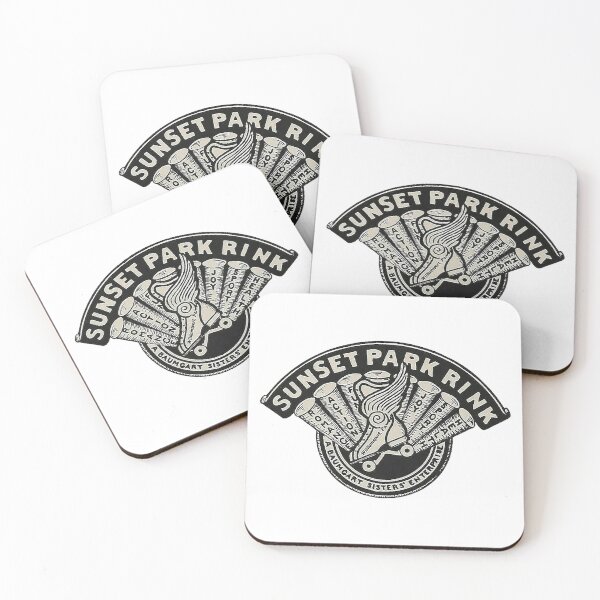 Item preview, Sunset Park Rink Williamsport Pennsylvania Roller Skating Rink Sticker Decal Label designed and sold by tislord.