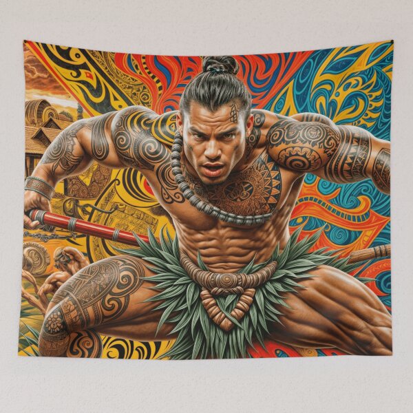 Item preview, MAORI WARRIOR designed and sold by origingallery.