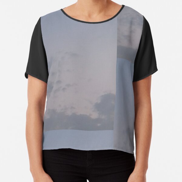 Cloudy sky Chiffon Top