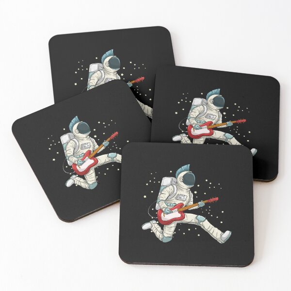 Item preview, Punker With Electric Guitar In Space designed and sold by PNGShop.