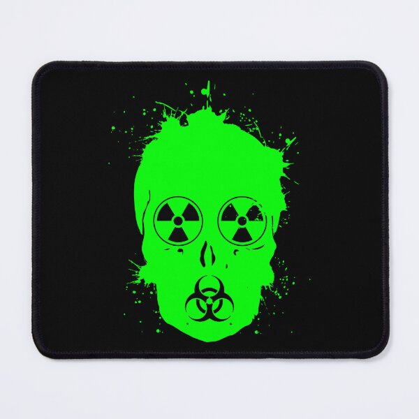 Item preview, Green Biohazard Skull designed and sold by PNGShop.