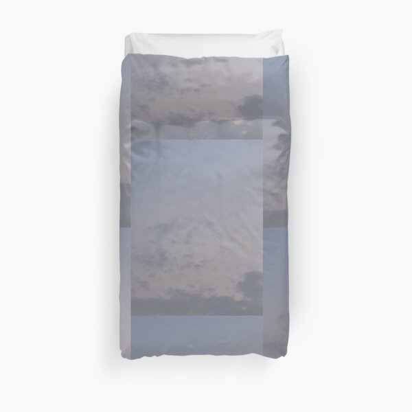 Cloudy sky Duvet Cover