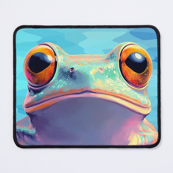 Item preview, Playful Pop Art Frog – Colorful and Geometric designed and sold by daila70.