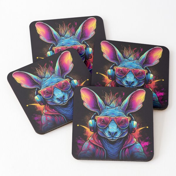 Item preview, Graffiti aardvark in Headphones and Shades designed and sold by Boxing Kangaroo Retail Company.