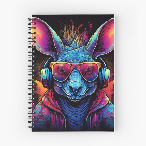 Item preview, Graffiti aardvark in Headphones and Shades designed and sold by Boxing Kangaroo Retail Company.