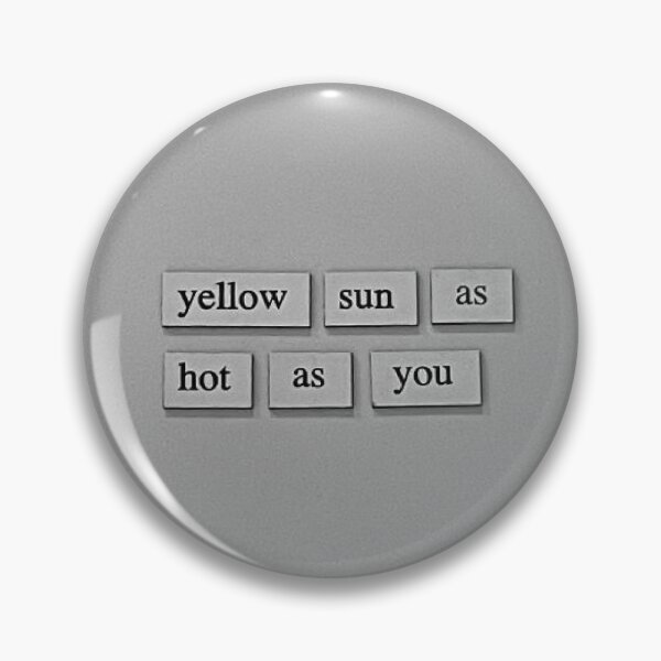 Item preview, Yellow Sun as Hot as You designed and sold by litsandgiggles.