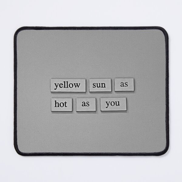 Item preview, Yellow Sun as Hot as You designed and sold by litsandgiggles.