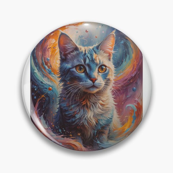 Item preview, Whispering Abstract Kitty designed and sold by Molly62.