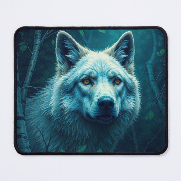 Item preview, Light Grey Wolf and Woods designed and sold by Skye Ryan-Evans.