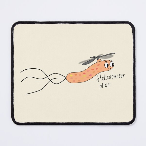 Item preview, Helicobacter pylori - Cute Bacteria designed and sold by MicroMarket.