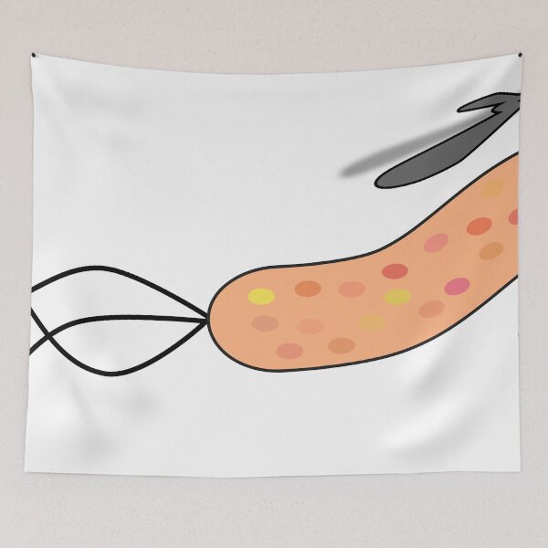 Item preview, Helicobacter pylori - Cute Bacteria designed and sold by MicroMarket.