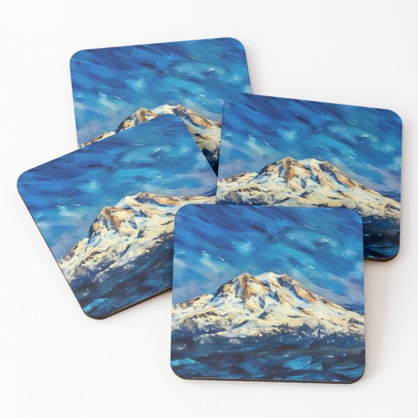 Item preview, Mount Rainier (Pastel) designed and sold by flyscenicair.