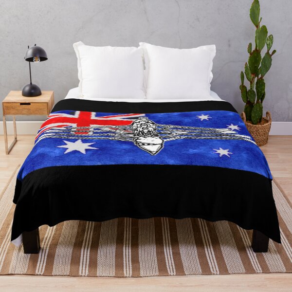 Item preview, Australian Rowing Team on Flag - Watercolor Sports Art designed and sold by Michael van der Hoorn.