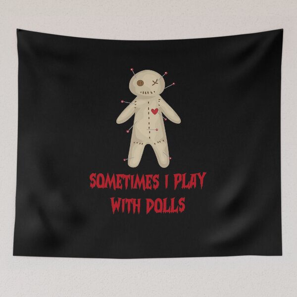 Item preview, Sometimes I Play With Dolls Voodoo Dolls designed and sold by PNGShop.