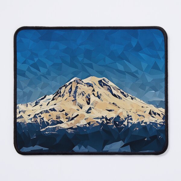 Item preview, Mount Rainier (Poly Art) designed and sold by flyscenicair.