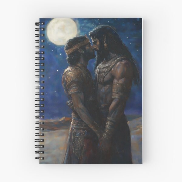 Item preview, Enkidu & Gilgamesh designed and sold by AndroscopedMen.